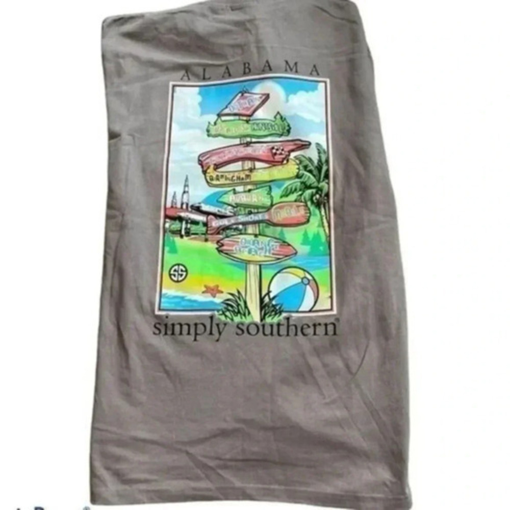 Simply Southern Alabama long sleeve tee La…